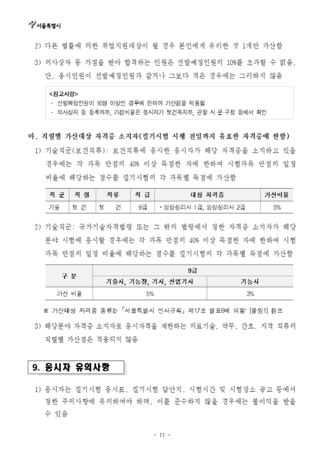 2022년도 제1회 서울특별시 지방공무원 임용시험 시행계획 공고011.png