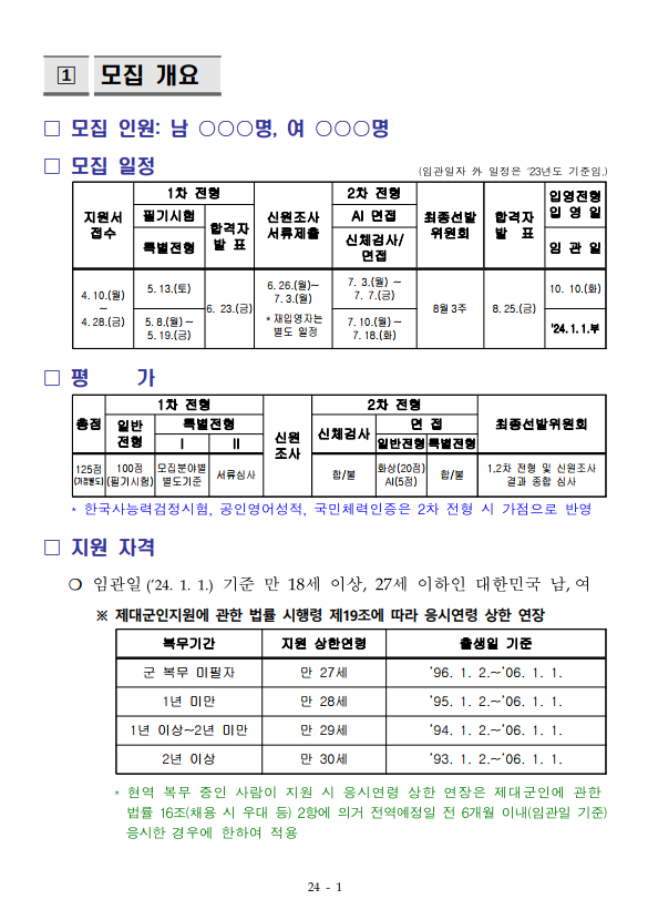 공군 제247기 부사관후보생 모집계획.png